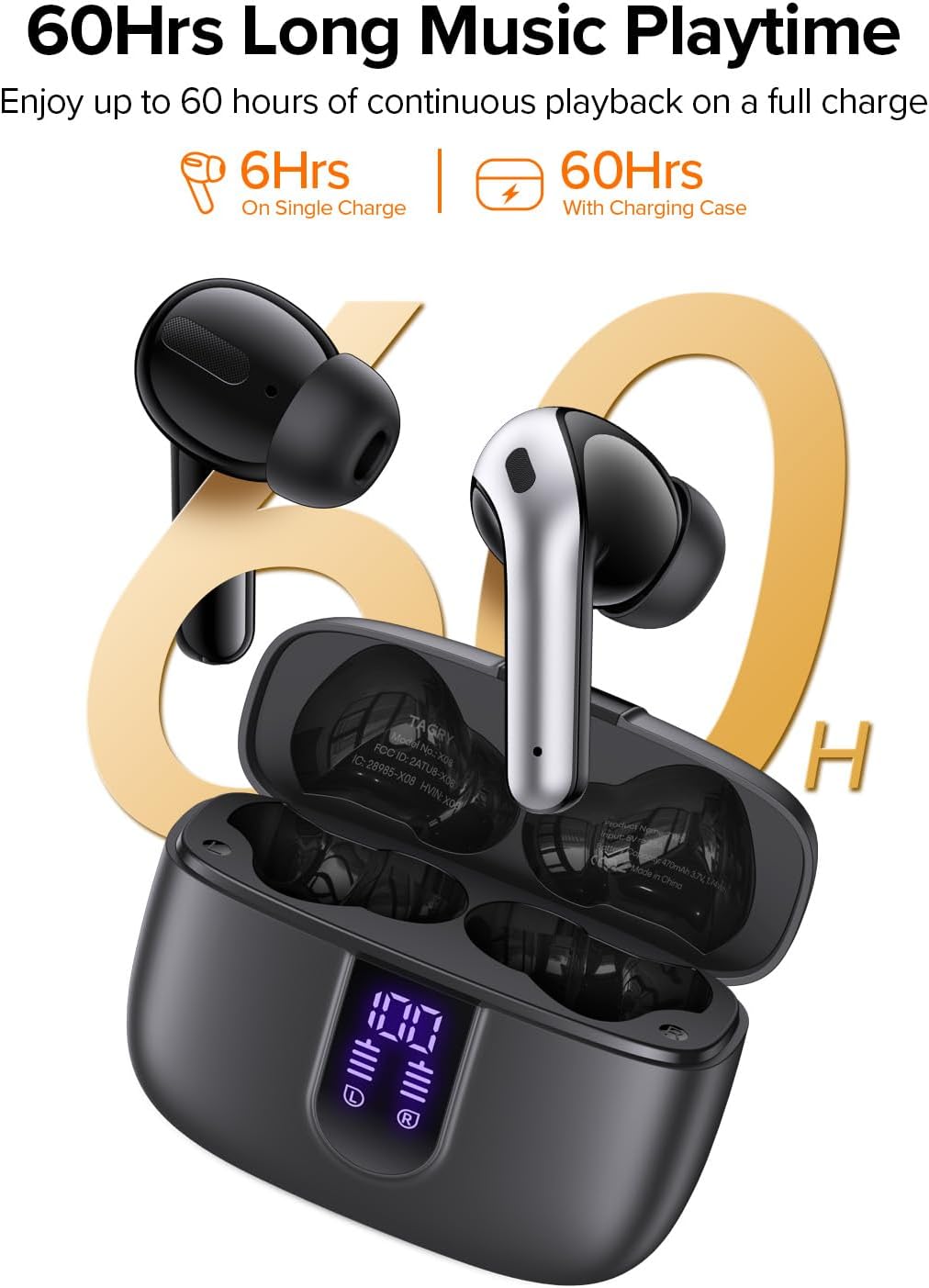 TAGRY True Wireless Earbuds