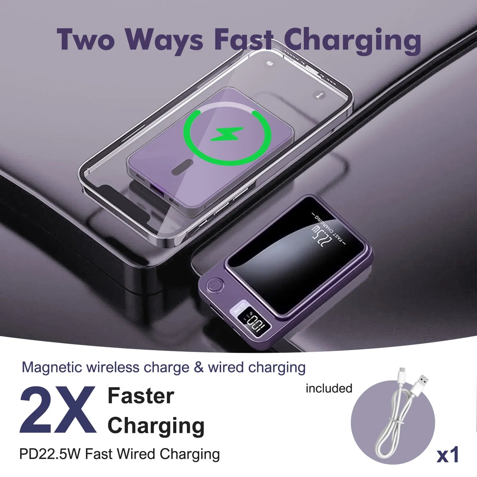 Magnetic Power Bank Charger